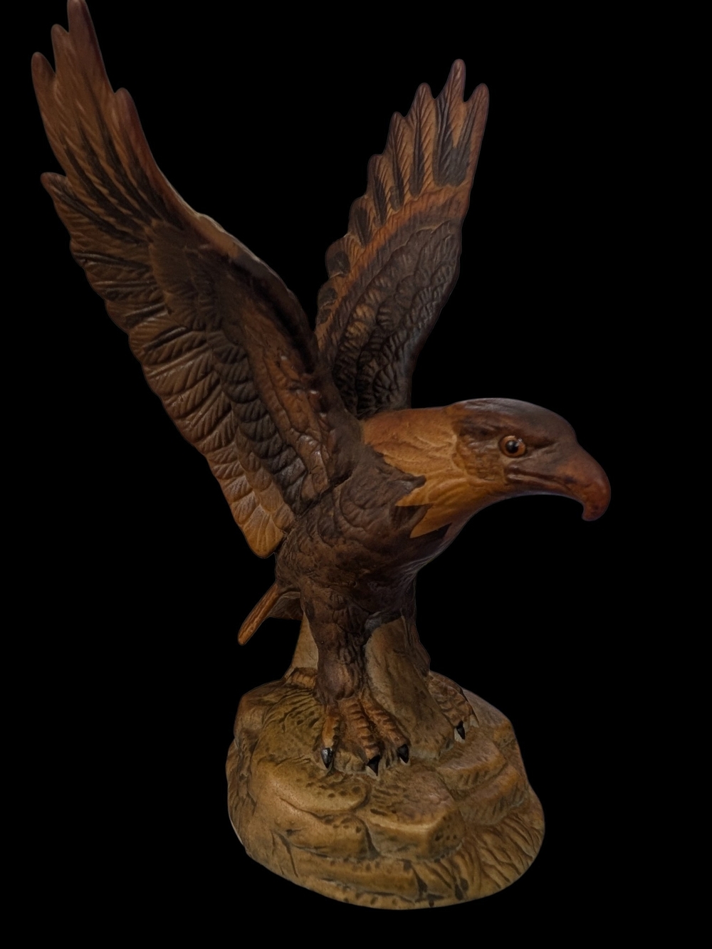Vintage Royal Heritage Collection The American Eagle Porcelain Sculpture Figurin